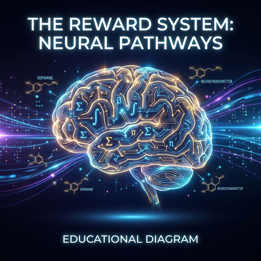 Brain Reward System Neural Pathways